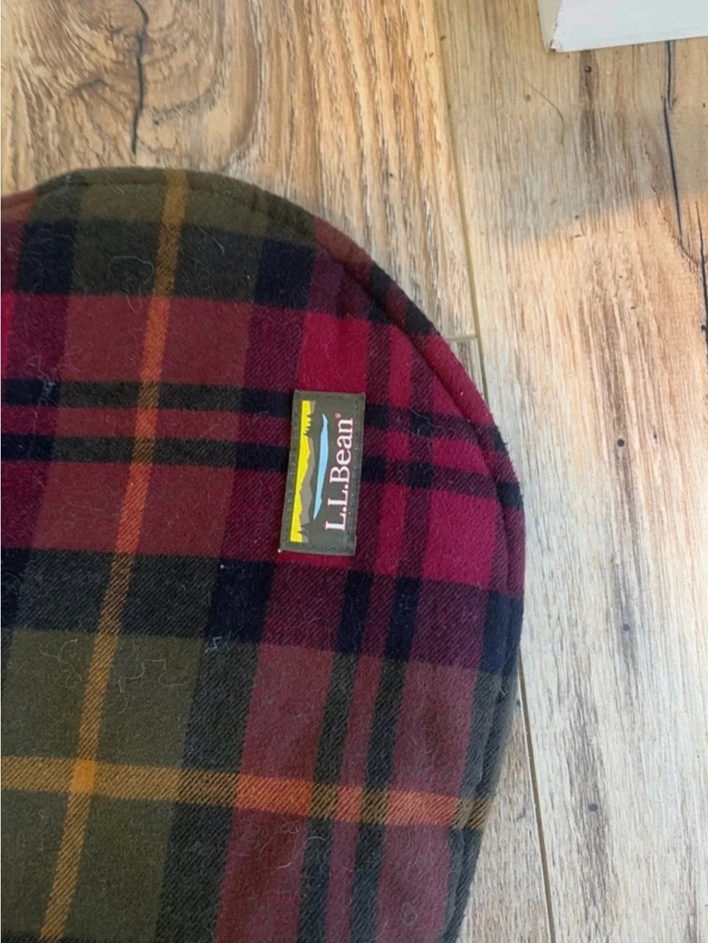 L.L. Bean reversible dog coat